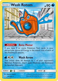 Wash Rotom (40/156) [Sun & Moon: Ultra Prism]