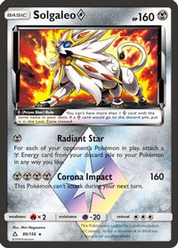 Solgaleo (89/156) (Prism Star) [Sun & Moon: Ultra Prism]