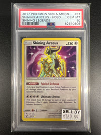 SHINING ARCEUS-HOLO 57/73 PSA 10 #62640806