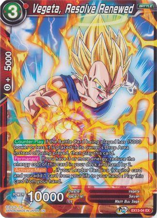 Vegeta, Resolve Renewed (EX13-04) [Special Anniversary Set 2020] - POKÉ JEUX