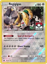 Regigigas (84/111) (League Promo 2nd Place) [Sun & Moon: Crimson Invasion]