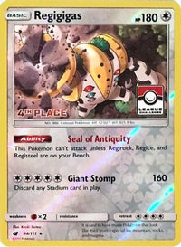 Regigigas (84/111) (League Promo 4th Place) [Sun & Moon: Crimson Invasion]