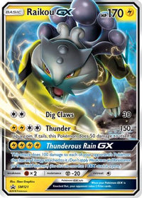 Raikou GX (SM121) [Sun & Moon: Black Star Promos]