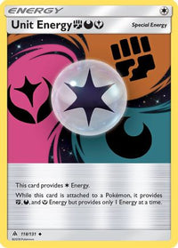 Unit Energy (118/131) (Fighting, Darkness, Fairy) [Sun & Moon: Forbidden Light]