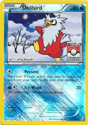 Delibird (38/149) (League Promo 2nd Place) [Black & White: Boundaries Crossed]