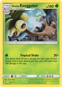 Alolan Exeggutor (2/131) (Theme Deck Exclusive) [Sun & Moon: Forbidden Light]