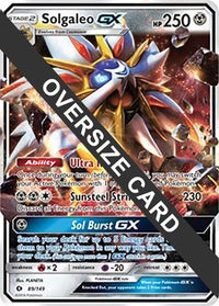 Solgaleo GX (89/149) (Jumbo Card) [Sun & Moon: Base Set]