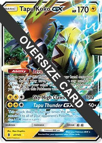 Tapu Koko GX (47/145) (Jumbo Card) [Sun & Moon: Guardians Rising]