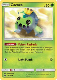 Cacnea (19/168) [Sun & Moon: Celestial Storm]