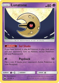 Lunatone (61/168) [Sun & Moon: Celestial Storm]