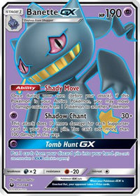 Banette GX (157/168) [Sun & Moon: Celestial Storm]