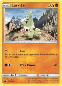 Larvitar (74/168) [Sun & Moon: Celestial Storm]