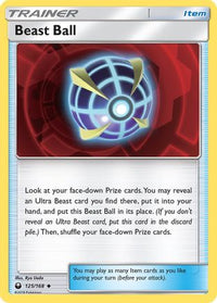 Beast Ball (125/168) [Sun & Moon: Celestial Storm]