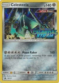 Celesteela (SM131) (Staff Prerelease Promo) [Sun & Moon: Black Star Promos]