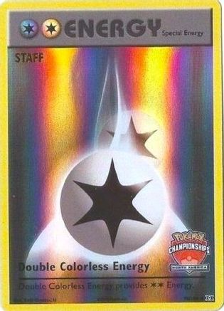 Double Colorless Energy (90/108) (NA Championship Promo Staff) [XY: Evolutions]