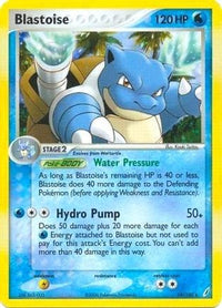 Blastoise (14/100) (Theme Deck Exclusive) [EX: Crystal Guardians]