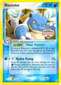 Blastoise (14/100) (National Championship Promo) [EX: Crystal Guardians]