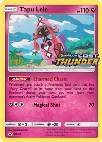 Tapu Lele (SM152) (Staff Prerelease Promo) [Sun & Moon: Black Star Promos]