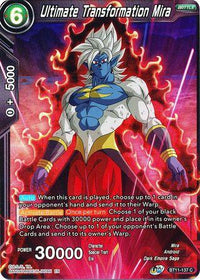 Ultimate Transformation Mira (BT11-137) [Vermilion Bloodline 2nd Edition] - POKÉ JEUX