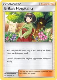 Erika's Hospitality (140/181) (Theme Deck Exclusive) [Sun & Moon: Team Up]