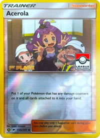 Acerola (112a/147) (League Promo 1st Place) [Sun & Moon: Burning Shadows]