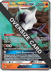 Alolan Marowak GX (SM187) (Jumbo Card) [Sun & Moon: Black Star Promos]