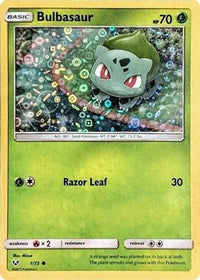 Bulbasaur (1/73) (General Mills Promo) [Sun & Moon: Shining Legends]