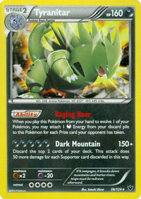 Tyranitar (56/124) (Cosmos Holo) [XY: Fates Collide]