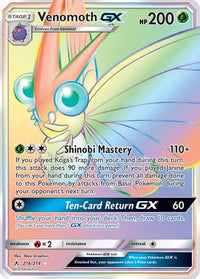 Venomoth GX (216/214) [Sun & Moon: Unbroken Bonds]