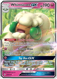 Whimsicott GX (140/214) [Sun & Moon: Unbroken Bonds]