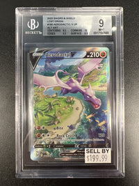 Aerodactyl V UR ALT ART 180/196 BECKETT 9 #17160565