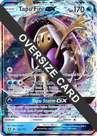 Tapu Fini GX (39/147) (Alternate card) (Jumbo Card) [Sun & Moon: Burning Shadows]