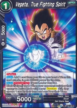 Vegeta, True Fighting Spirit (BT12-133) [Vicious Rejuvenation] - POKÉ JEUX