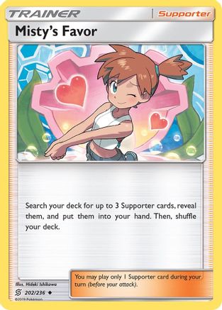 Misty's Favor (202/236) [Sun & Moon: Unified Minds]