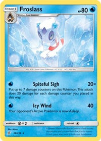 Froslass (38/236) (Theme Deck Exclusive) [Sun & Moon: Unified Minds]