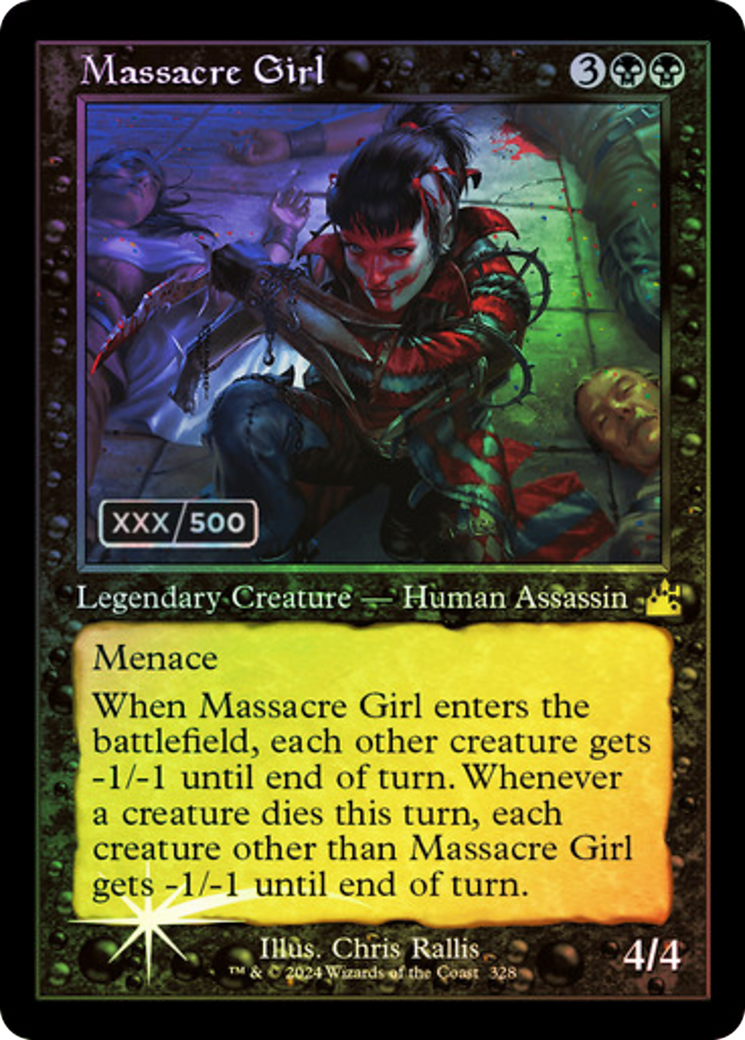 Massacre Girl (Retro) (Serialized) [Ravnica Remastered]