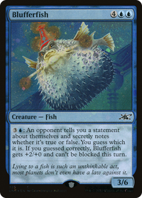 Blufferfish (Galaxy Foil) [Unfinity]