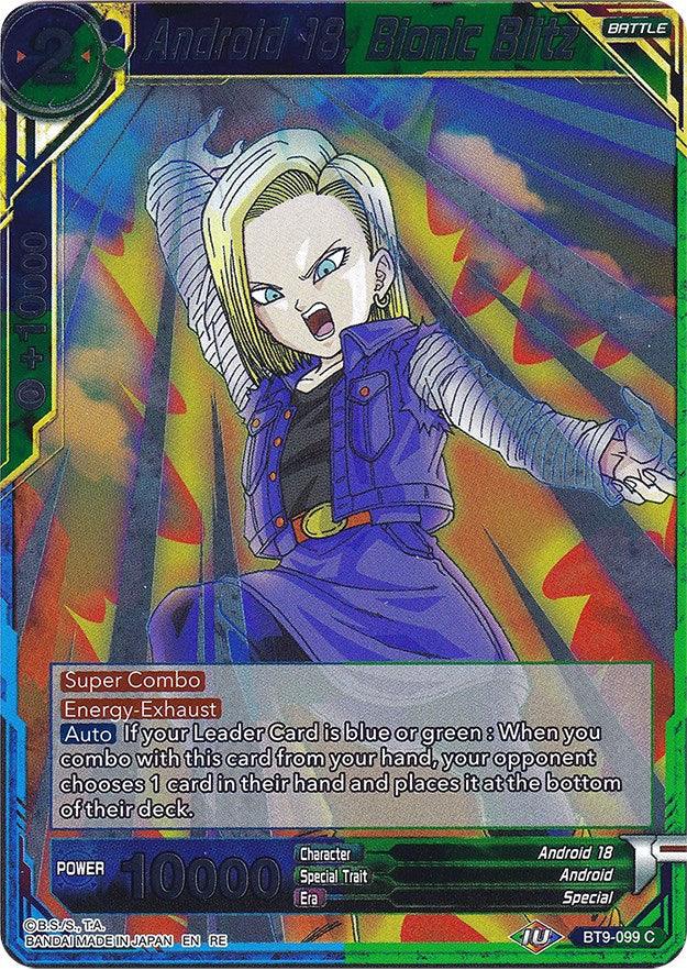 Android 18, Bionic Blitz (BT9-099) [Ultimate Deck 2022] - POKÉ JEUX