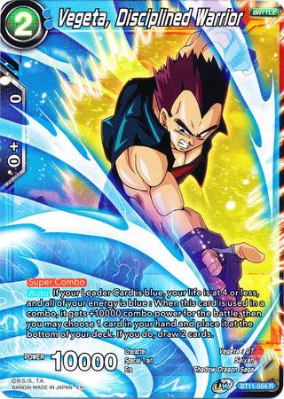 Vegeta, Disciplined Warrior (BT11-054) [Vermilion Bloodline] - POKÉ JEUX