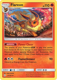 Flareon (25/236) [Sun & Moon: Cosmic Eclipse]