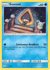 Snorunt (47/236) [Sun & Moon: Cosmic Eclipse]