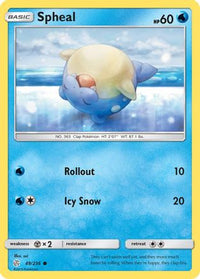 Spheal (49/236) [Sun & Moon: Cosmic Eclipse]