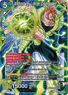 Android 16, Limiter Disengaged (BT14-149) [Cross Spirits] - POKÉ JEUX