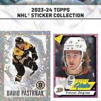 2023-24 Topps NHL Sticker Combo Gravity Feed Box - POKÉ JEUX