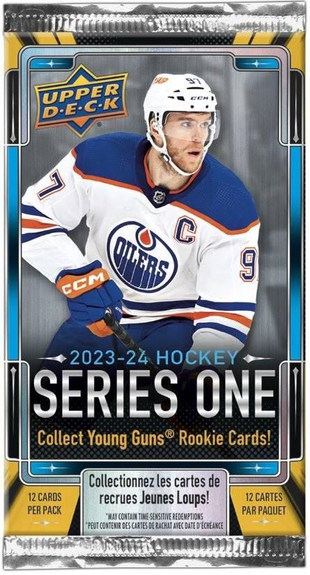 2023-24 Upper Deck Series 1 Hockey Blaster Box