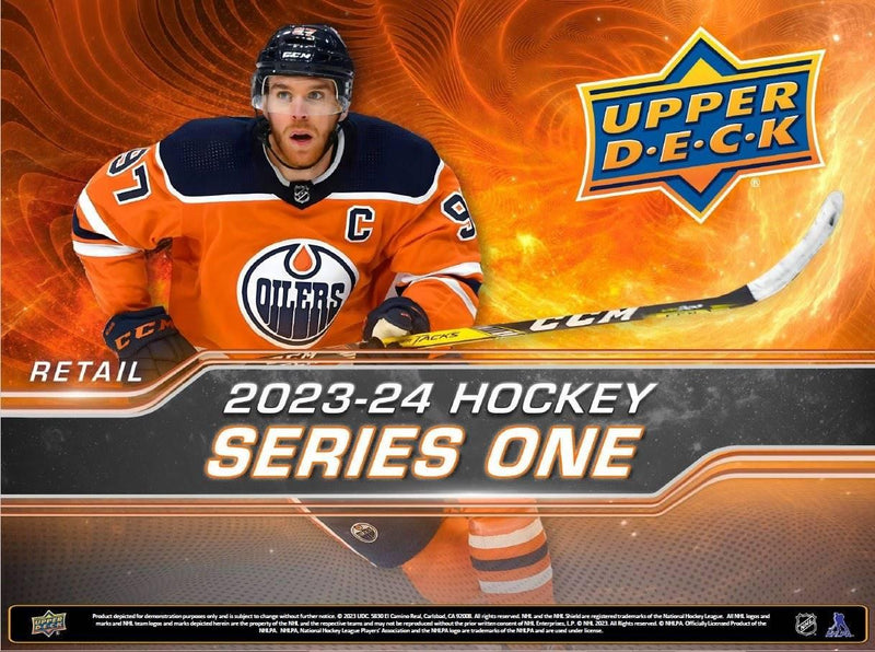2023-24 Upper Deck Series 1 Hockey Starter Box