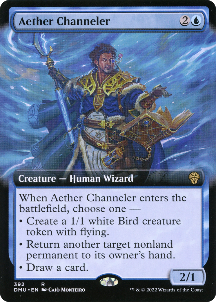 Aether Channeler (Extended Art) [Dominaria United]