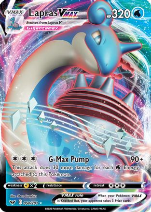 Lapras VMAX (050/202) [Sword & Shield: Base Set]