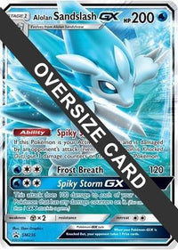 Alolan Sandslash GX (SM236) (Jumbo Card) [Sun & Moon: Black Star Promos]