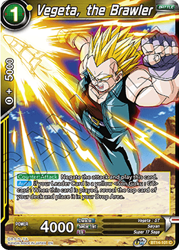 Vegeta, the Brawler (BT14-101) [Cross Spirits] - POKÉ JEUX